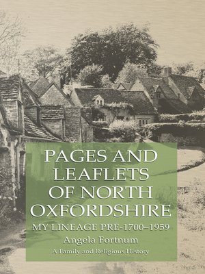 cover image of Pages and Leaflets of North Oxfordshire